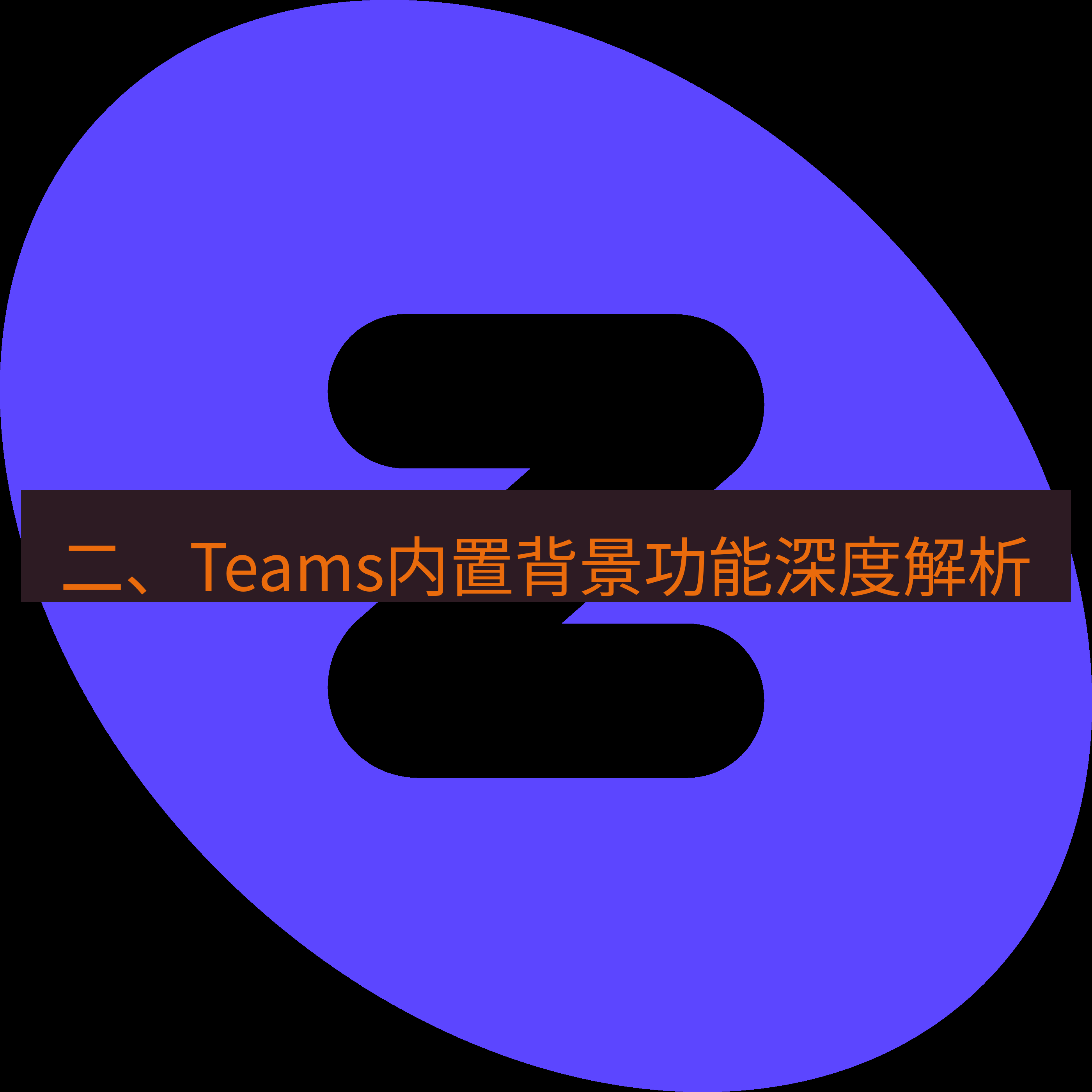 teams下载 二、Teams内置背景功能深度解析